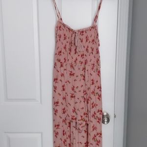 Peekaboo Romper AEO pink Floral L